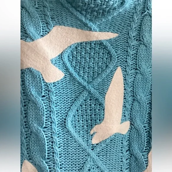 Taylor Swift 1989 TV Cardigan Sweater M/L Blue - Picture 1 of 5